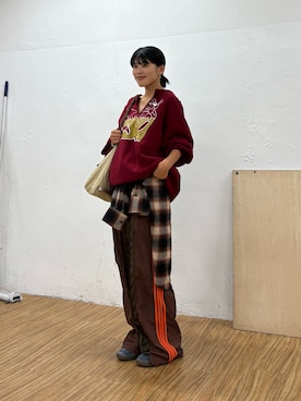 「アイテム（スウェットパンツ）」を使った、kkyn78さん（レディース・159cm・20代）の夏コーディネート