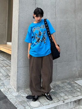 「アイテム（スウェットパンツ）」を使った、kkyn78さん（レディース・159cm・20代）の夏コーディネート