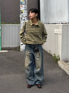 たけさきさん（レディース・160cm）の秋コーディネート