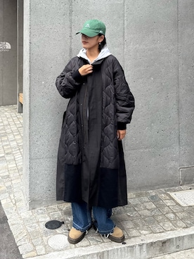 「アイテム（モッズコート）」を使った、kkyn78さん（レディース・160cm・20代）の秋コーディネート