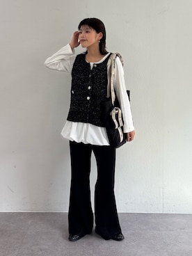 たけさきさん（レディース・160cm）の冬コーディネート