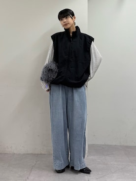 たけさきさん（レディース・159cm）の秋コーディネート