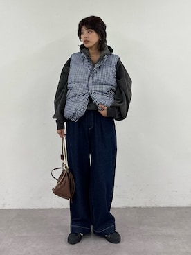 たけさきさん(レディース・160cm)の冬コーディネート