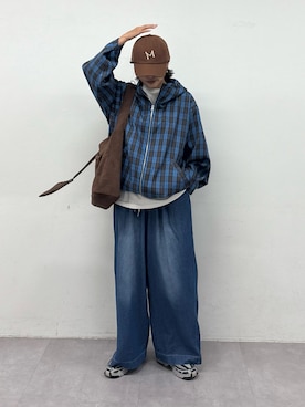 「メンズライク女子」｜kkyn78さん（レディース・160cm・20代）の秋コーディネート