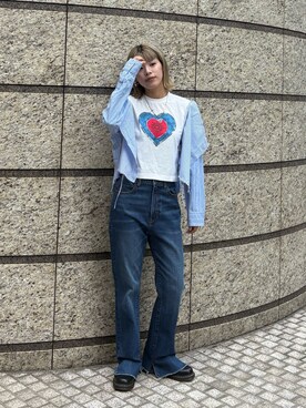 たけさきさん（レディース・159cm）の秋コーディネート