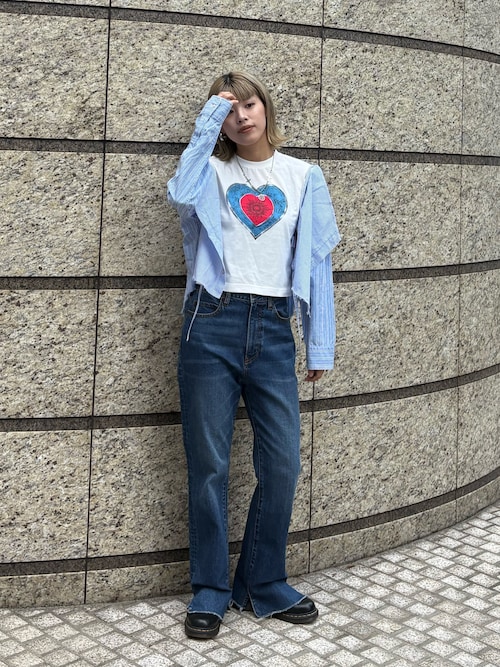 セール】【etsinta】マルチウェイオーバースカートシャツ（スカート