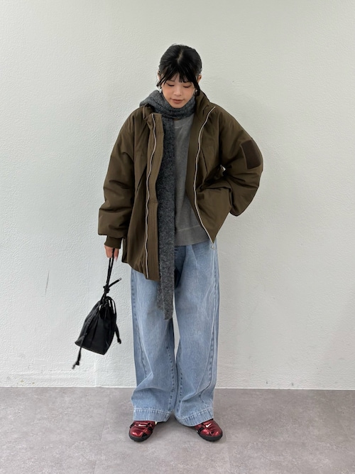 ≪お気に入り17万人突破≫【綿100％で洗える】16色展開スウェットライクボリュームスリーブニット