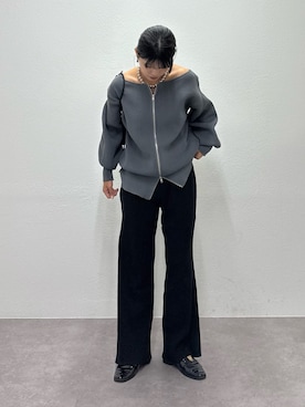 パンツを使った「ニットコーデ」の人気ファッションコーディネート - WEAR