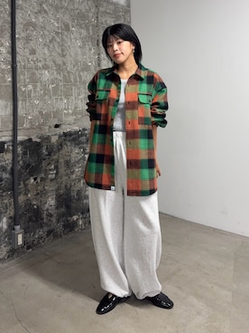 「アイテム（スウェットパンツ）」を使った、kkyn78さん（レディース・159cm・20代）の夏コーディネート