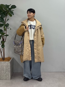 たけさきさん（レディース・160cm）の秋コーディネート