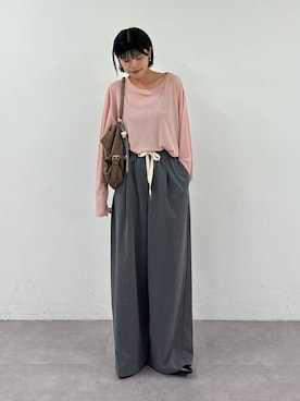 「アイテム（トップス）」を使った、kkyn78さん（レディース・159cm・20代）の秋コーディネート