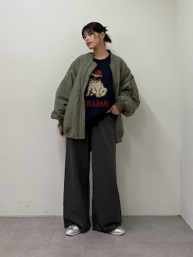 たけさきさん（レディース・160cm）の冬コーディネート