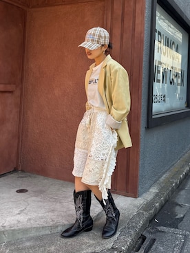 たけさきさん（レディース・160cm）の冬コーディネート