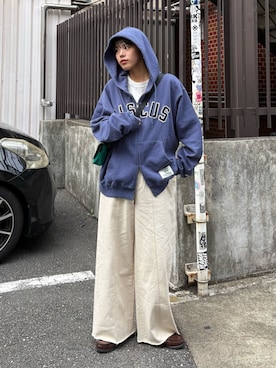 たけさきさん（レディース・159cm）の秋コーディネート