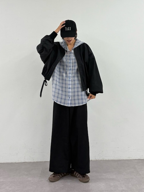 etsinta／エシンタ】リメイクドロストシャツブルゾン（ブルゾン