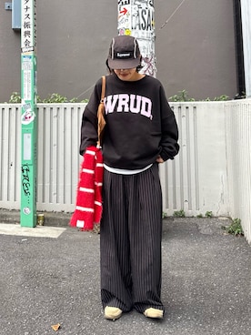 「アイテム（マフラー）」を使った、kkyn78さん（レディース・160cm・20代）の秋コーディネート