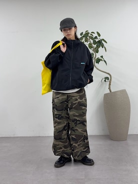 「SEADAM（シーダム）のアイテム」を使った、たけさきさん（レディース・160cm）の春コーディネート