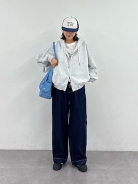 たけさきさん（レディース・160cm）の冬コーディネート