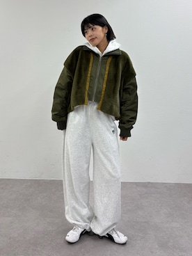 たけさきさん（骨格ナチュラル・レディース・160cm）の冬コーディネート