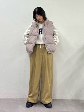 「アイテム（スウェット）」を使った、kkyn78さん（レディース・160cm・20代）の秋コーディネート