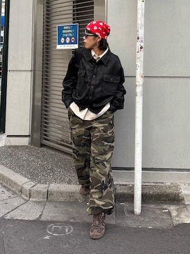 「メンズライク女子」｜kkyn78さん（レディース・160cm・20代）の秋コーディネート