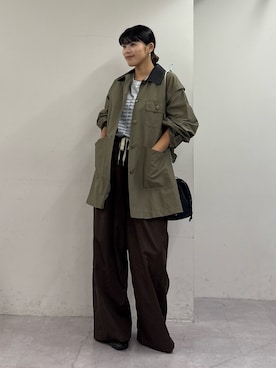 「アイテム（その他アウター）」を使った、kkyn78さん（レディース・159cm・20代）の秋コーディネート