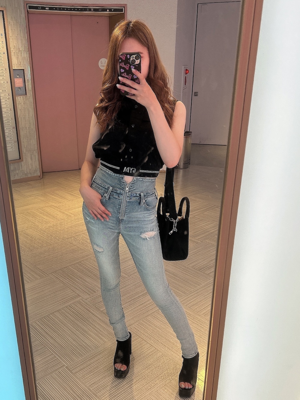 GYDA デニム ギャル GYDAのA/W展示会で 注文したやつ届くの楽しみだなーん🤍 . ご