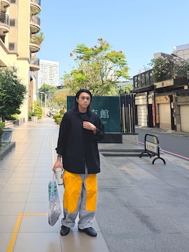 「KAPITAL（キャピタル）のアイテム」を使った、maxwell05さん（メンズ・170cm）の春コーディネート