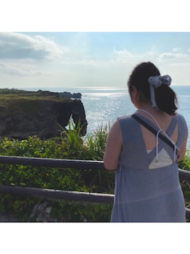 「apres jour（アプレジュール）のアイテム（ワンピース/ドレス）」を使った、まなbooさん（レディース・160cm）の夏コーディネート