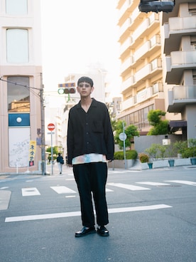 オカコーさん（メンズ・180cm）の秋コーディネート