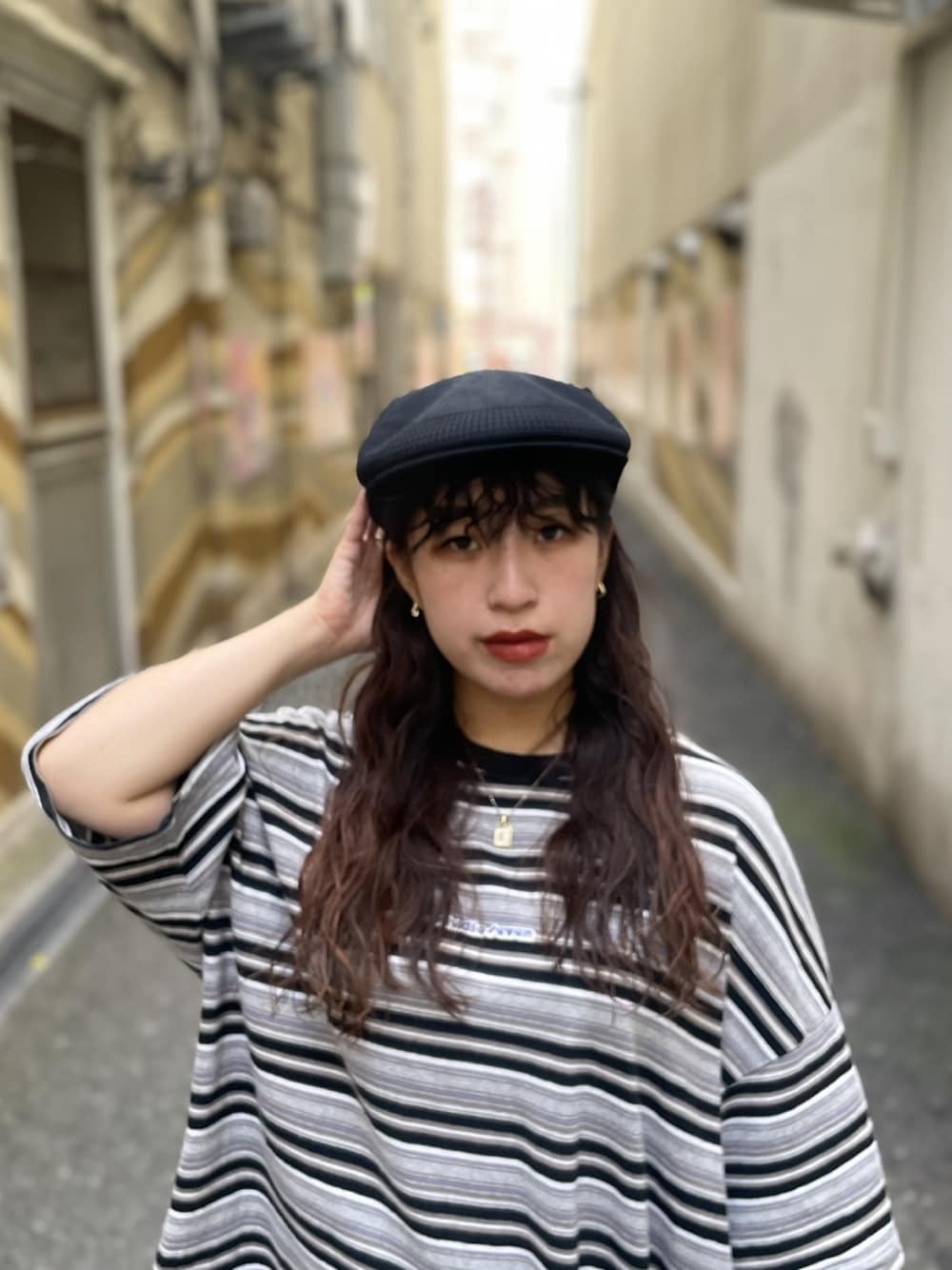 かすみん｜KANGOLのハンチング/ベレー帽を使ったコーディネート - WEAR
