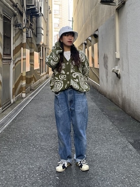 「KANGOL」｜かすみんさん（レディース・150cm）の秋コーディネート