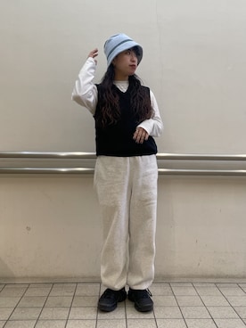 「ストリートカジュアル」｜かすみんさん（レディース・150cm）の冬コーディネート