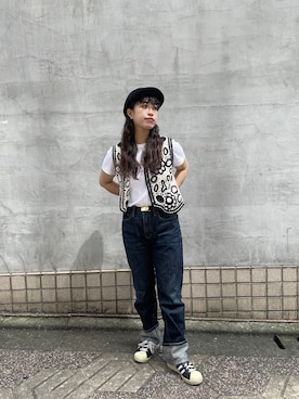 「KANGOL」｜かすみんさん（レディース・150cm）の秋コーディネート