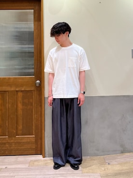 「CIAOPANIC TYPY（チャオパニックティピー）のアイテム（アクセサリー）」を使った、しおんさん（メンズ・170cm）の夏コーディネート
