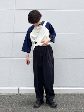 「CIAOPANIC TYPY（チャオパニックティピー）のアイテム（アクセサリー）」を使った、しおんさん（メンズ・169cm）の夏コーディネート