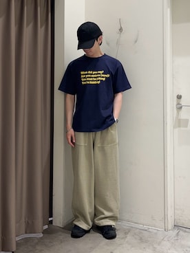 「CIAOPANIC TYPY（チャオパニックティピー）のアイテム」を使った、しおんさん（メンズ・170cm）の春コーディネート
