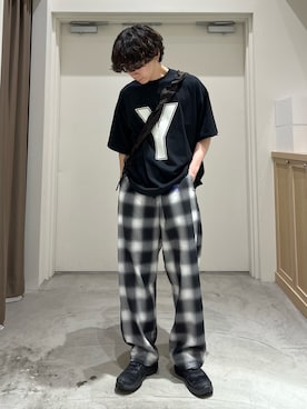 「CIAOPANIC TYPY（チャオパニックティピー）のアイテム（アクセサリー）」を使った、しおんさん（メンズ・169cm）の夏コーディネート