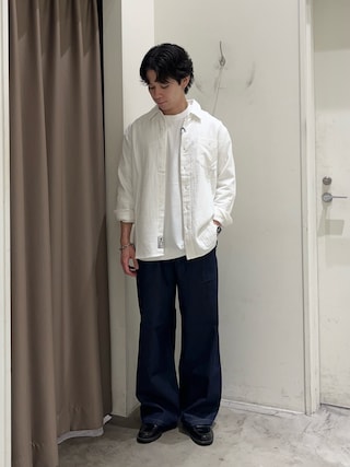 「CIAOPANIC TYPY(チャオパニックティピー)のアフリカンオーガニックコットンロンTee(Tシャツ/カットソー)」を使った、しおんさん(メンズ・170cm)の秋コーディネート