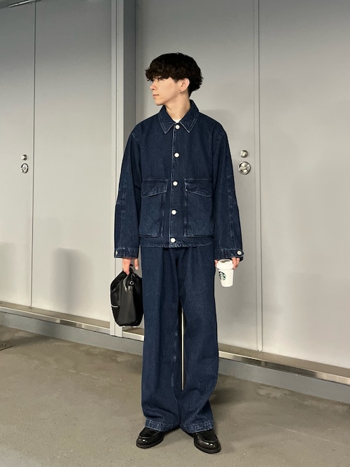 【ai no de】mishima タックテーパードパンツ