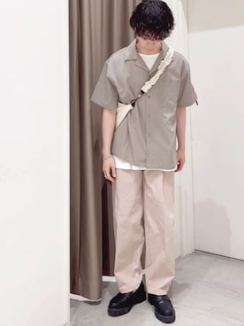 「CIAOPANIC TYPY（チャオパニックティピー）のアイテム（アクセサリー）」を使った、しおんさん（メンズ・169cm）の夏コーディネート