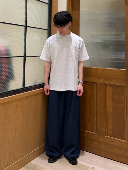 【ユニセックス】汗染み防止抗菌防臭　半袖TEE