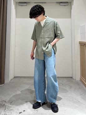 「CIAOPANIC TYPY（チャオパニックティピー）のアイテム（アクセサリー）」を使った、しおんさん（メンズ・169cm）の夏コーディネート