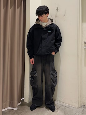 しおんさん（メンズ・170cm）の冬コーディネート