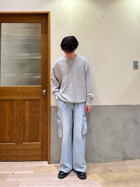 しおんさん（メンズ・170cm）の春コーディネート