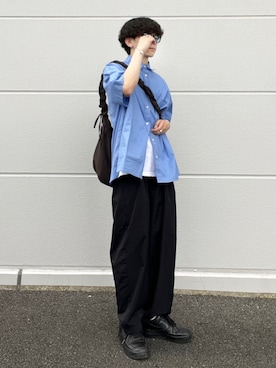 「CIAOPANIC TYPY（チャオパニックティピー）のアイテム（アクセサリー）」を使った、しおんさん（メンズ・169cm）の夏コーディネート