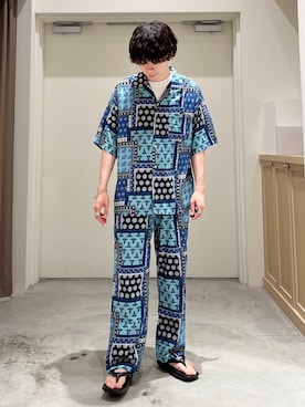 「CIAOPANIC TYPY（チャオパニックティピー）のアイテム（アクセサリー）」を使った、しおんさん（メンズ・169cm）の夏コーディネート