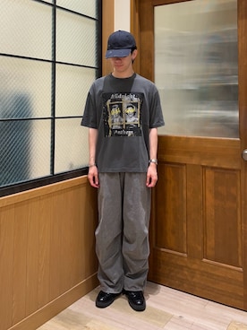 「ナイロンパンツ」｜しおんさん（メンズ・170cm）の夏コーディネート
