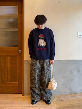 「シンフルコーデ」｜しおんさん（メンズ・170cm）の冬コーディネート