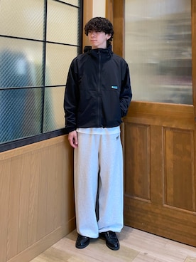 「アイテム（トップス）」を使った、しおんさん（メンズ・170cm）の秋コーディネート